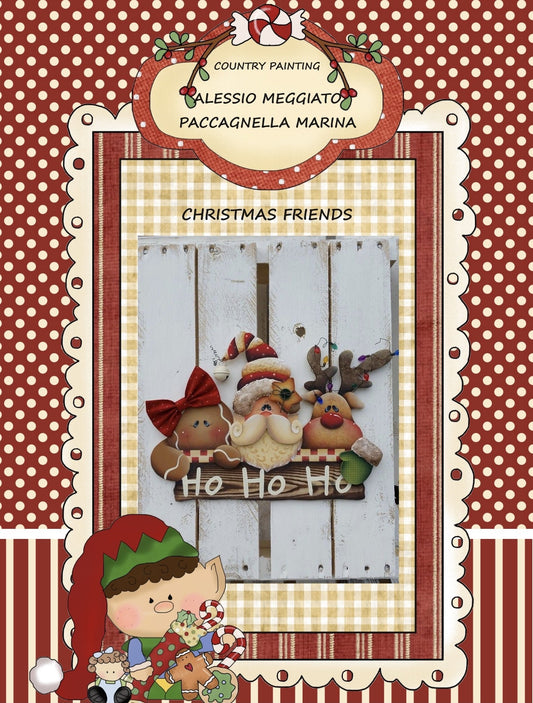 Christmas Friends (  ENGLISH  VERSION ) E- Pattern By Alessio Meggiato e  Ape Pazza Out of the Wood