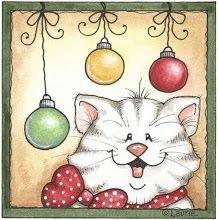 Christmas cat - Out of the Wood