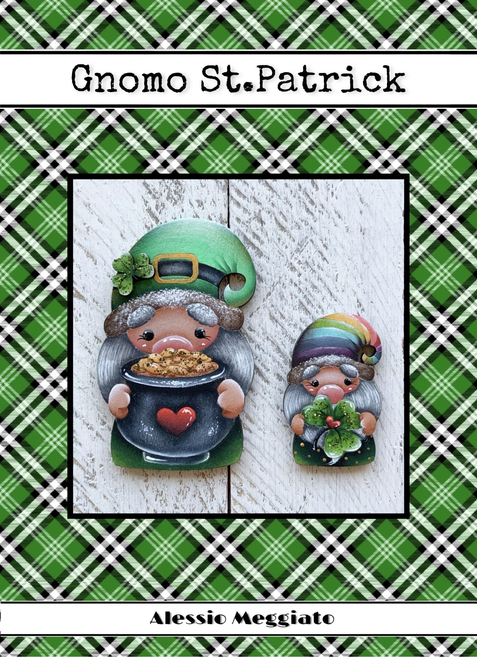 E-Pattern Gnome St Patrick (ENGLISH VERSION) - Out of the Wood