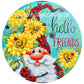 Hello friends ladybug gnome  ( Holly Hanley design) - Out of the Wood