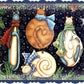 Kit 4 pz Winter  kitties  ornaments  ornaments (sagome in legno) - Out of the Wood