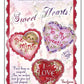 Kit Cuore 3 pz scaloppato Sweet Heart - Out of the Wood