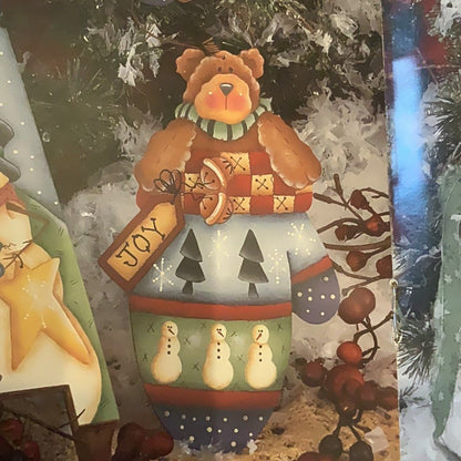4 Warm fuzzy ornament - Out of the Wood