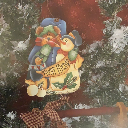 4 Warm fuzzy ornament - Out of the Wood