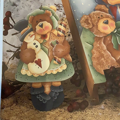 4 Warm fuzzy ornament - Out of the Wood
