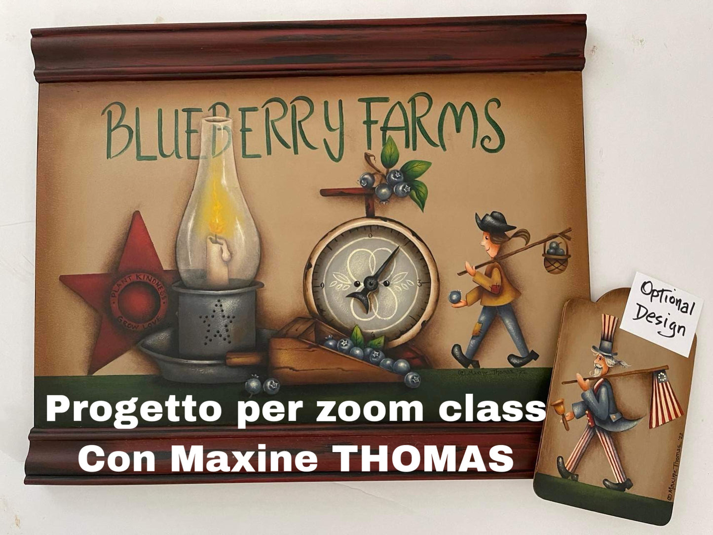 MASTERCLASS IN DIRETTA ZOOM CON MAXINE THOMAS Out of the Wood