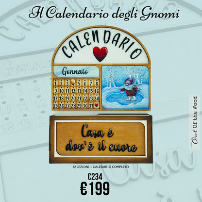 Calendario degli gnomi Out of the Wood