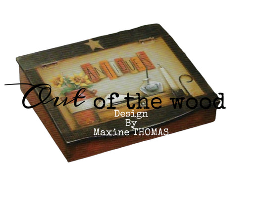 VIDEOLEZIONE IN ZOOM   CON ALESSIO  MEGGIATO VINTAGE BOX BY MAXINE THOMAS Out of the Wood