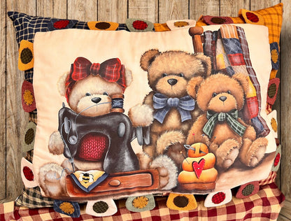 Corso online 22 aprile-7 Maggio  CON ALESSIO  MEGGIATO “Sewing Beary ”( E- pattern compreso) Out of the Wood