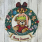 Christmas Bear Out of the Wood
