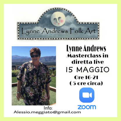 VIDEOZOOM  15 MAGGIO REGISTRATA CON LYNNE ANDREWS Out of the Wood