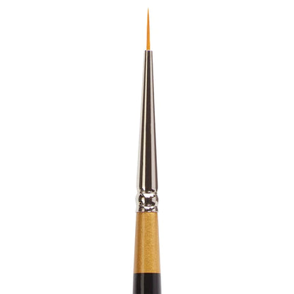 KINGART® Original Gold® 9350 Liner Series, Premium Golden Taklon Multimedia Artist Brushes Out of the Wood