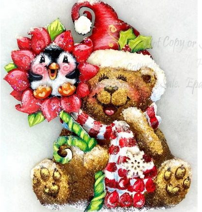 kit Holiday magic grow here ( orsi con fiori) Out of the Wood