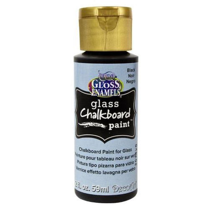Glass Chalckboard paint Out of the Wood