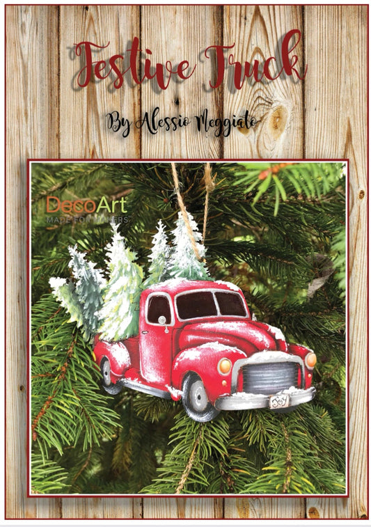 Festive truck e-pattern ( ENGLISH VERSION ) Out of the Wood