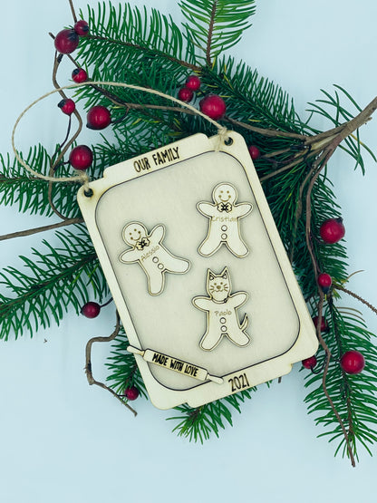 Addobbo personalizzato con gingerbread Out of the Wood