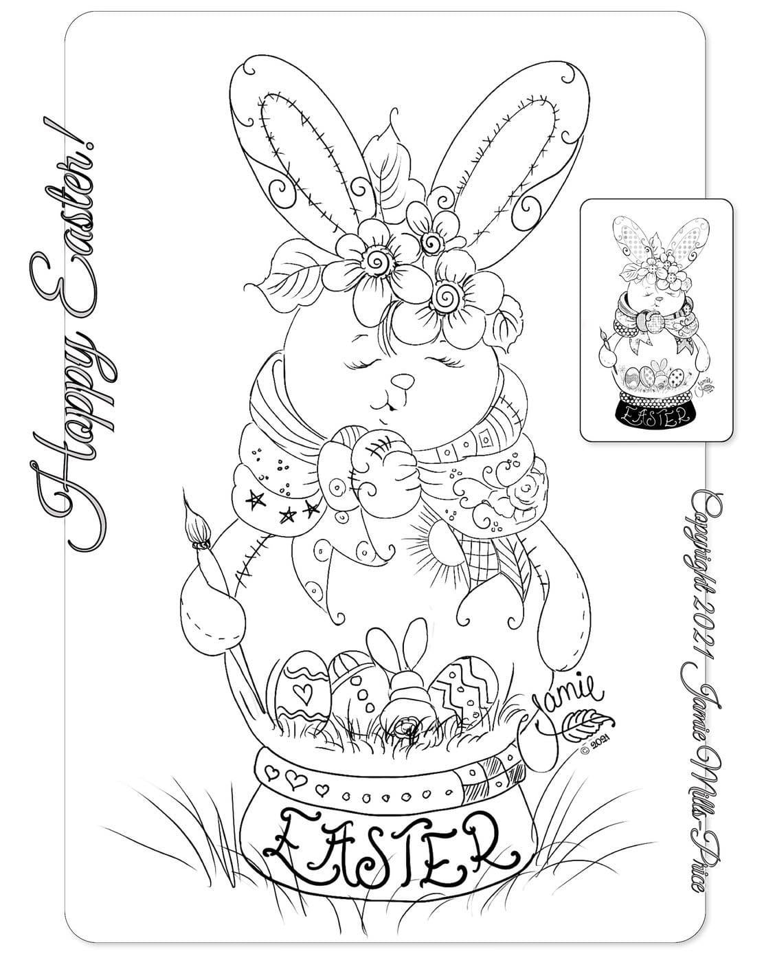 Easter wishes DESIGN JAMIE MILLS PRICE SUNDAY-FUNDAY Out of the Wood
