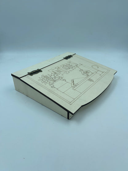 VIDEOLEZIONE IN ZOOM   CON ALESSIO  MEGGIATO VINTAGE BOX BY MAXINE THOMAS Out of the Wood