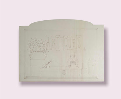 VIDEOLEZIONE IN ZOOM   CON ALESSIO  MEGGIATO VINTAGE BOX BY MAXINE THOMAS Out of the Wood