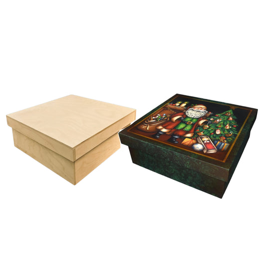 SCATOLA pattern-“Treasured ornament box” by Maxine Thomas Out of the Wood