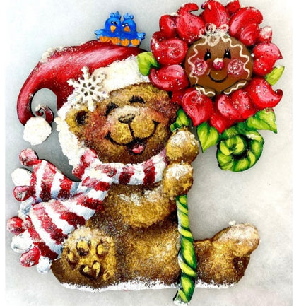 kit Holiday magic grow here ( orsi con fiori) Out of the Wood