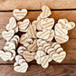 Targhetta cuore personalizzabile - Out of the Wood