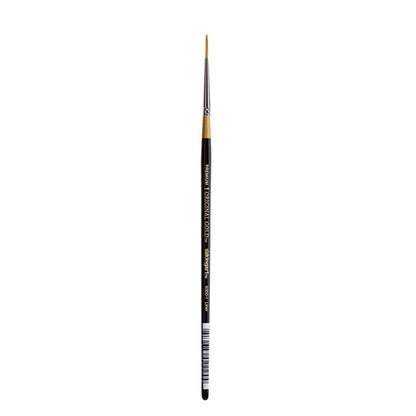 KINGART® Original Gold® 9350 Liner Series, Premium Golden Taklon Multimedia Artist Brushes Out of the Wood