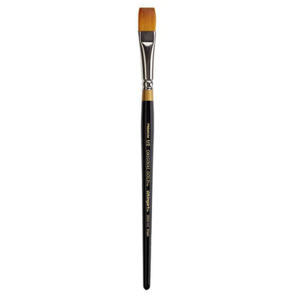 KINGART® Original Gold® 9550 Wash Glaze Series, Premium Golden Taklon Multimedia Artist Brushes Out of the Wood