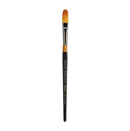 KINGART® Original Gold® 9600 Oval Wash Series, Premium Golden Taklon Multimedia Artist Brushes Out of the Wood