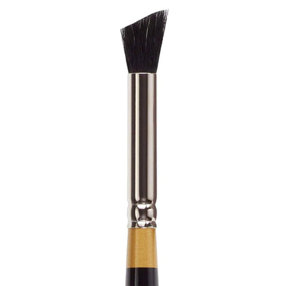 KINGART® Original Gold® 9245 Russian Fitch Deerfoot Stippler Series Premium Multimedia Artist Brushes Out of the Wood