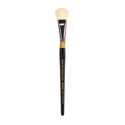 KINGART® Original Gold® 9270 Oval Mop Super Soft Natural Goat Hair Series Premium Multimedia Artist Brushes Out of the Wood