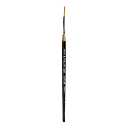 KINGART® Original Gold® 9350 Liner Series, Premium Golden Taklon Multimedia Artist Brushes Out of the Wood