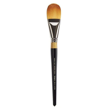 KINGART® Original Gold® 9600 Oval Wash Series, Premium Golden Taklon Multimedia Artist Brushes Out of the Wood