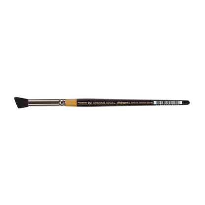 KINGART® Original Gold® 9245 Russian Fitch Deerfoot Stippler Series Premium Multimedia Artist Brushes Out of the Wood