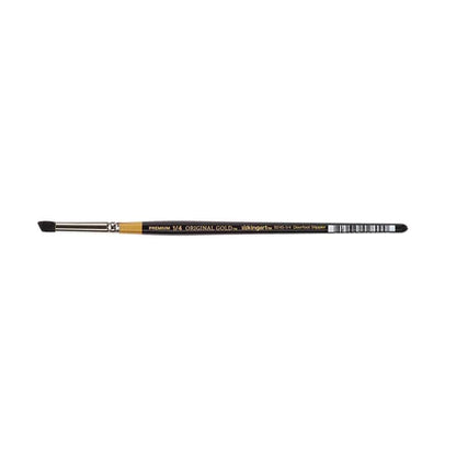 KINGART® Original Gold® 9245 Russian Fitch Deerfoot Stippler Series Premium Multimedia Artist Brushes Out of the Wood