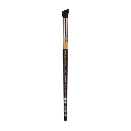 KINGART® Original Gold® 9245 Russian Fitch Deerfoot Stippler Series Premium Multimedia Artist Brushes Out of the Wood
