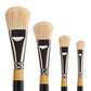 KINGART® Original Gold® 9270 Oval Mop Super Soft Natural Goat Hair Series Premium Multimedia Artist Brushes Out of the Wood